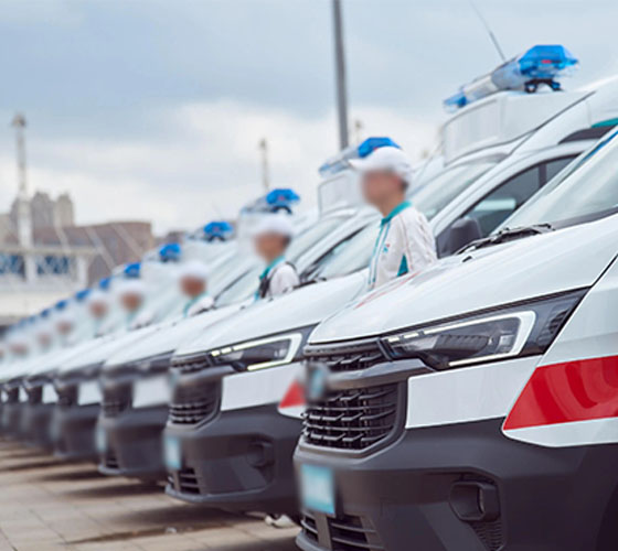 古浪县服务车队展示